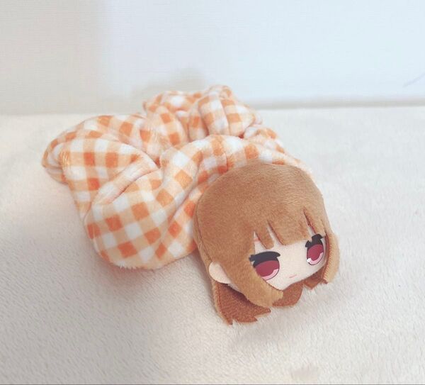 えと カラフルピーチ からぴち マスコット付きシュシュ ガチャガチャ ガチャポン ガシャポン カプセルトイ