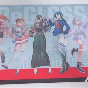 ホロライブ ReGLOSS GiGO クリアファイル 一条莉々華 儒鳥風亭らでん 轟はじめ 音乃瀬奏 火威青