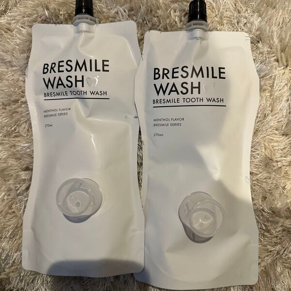 BRESMILE WASHブレスマイルウォッシュ 270ml 2本 カップ付き