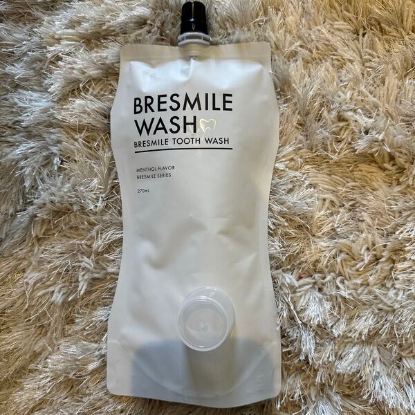 ブレスマイルウォッシュ BRESMILE WASH マウスウォッシュ 液体歯みがき 1袋 カップ付き