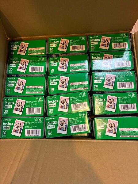 instax mini チェキフィルム 20枚入 30個 まとめ売り