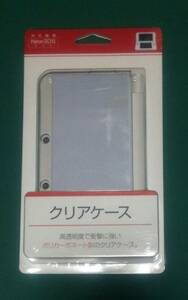 【送料198円】 new 3DS用 クリアケース カバー アローン BKS-N3CC 【未使用】