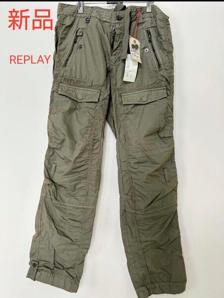 【本物・新品】【65%OFF】REPLAY リプレイ カーゴパンツ SIZE30【定価】25,000円(税抜)