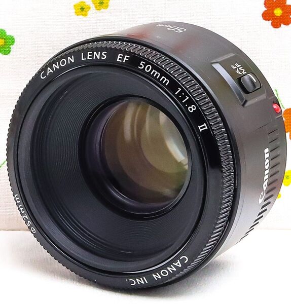 美品 キャノン Canon EF 50mm F1.8 Ⅱ☆単焦点レンズ☆