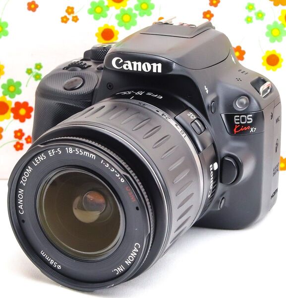 Canon EOS Kiss X7☆スマホ転送☆超小型☆間違いない一眼レフ