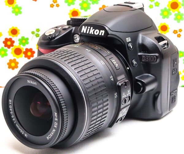 美品 ニコン Nikon D3100☆スマホに転送♪☆手振れ補正付き☆一眼レフ