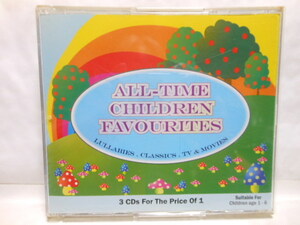 輸入盤3枚組　ALL-TIME　CHILDREN　FAVOURITES　　LULLABIES．CLASSICS．TV＆MOVIES