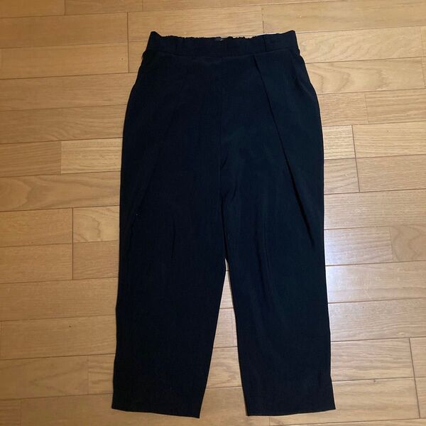 Liesse 黒パンツ サイズ2 ウエストゴム 数回着用