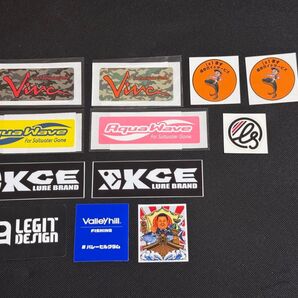 非売品 釣りイベントでいただいたステッカー まとめ売り Valleyhill 他 値段交渉 まとめ買い大歓迎