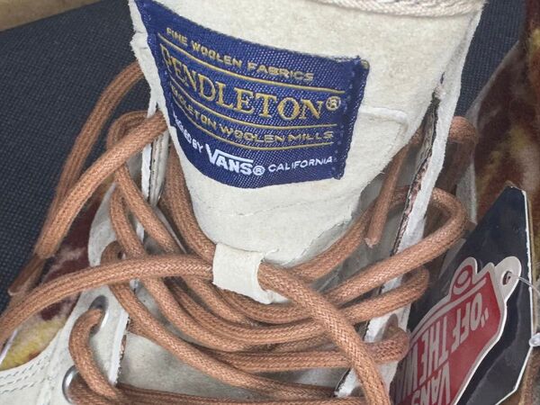 VANS × PENDLETON コラボ ブーツ 未使用 タグ付き 値段交渉 まとめ買い大歓迎