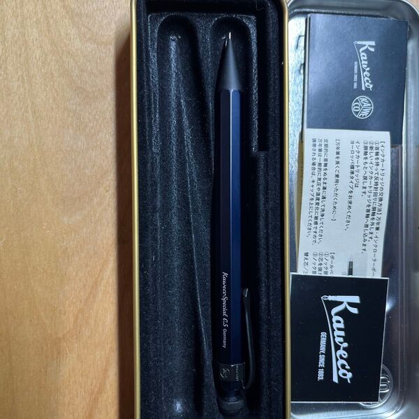 カヴェコスペシャル0.5mm クリップ付き 箱あり シャープペンシル Kaweco