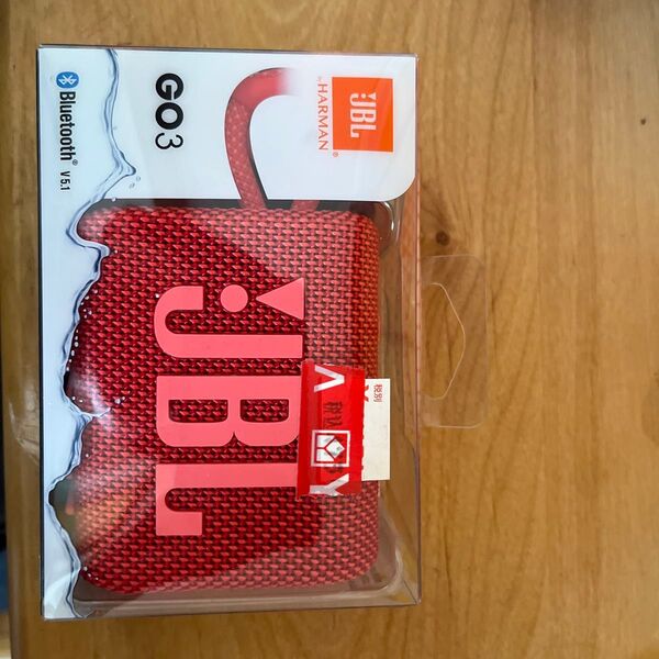 JBL GO3 Bluetoothスピーカー レッド 未使用