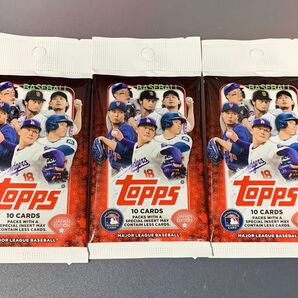 【topps完売品】Topps MLB JAPAN EDITION 未開封 3パック