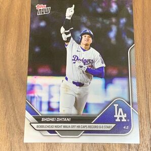 topps NOW 大谷翔平 2025 サヨナラホームラン