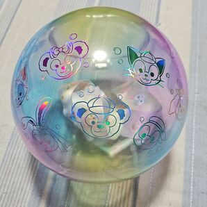 【ダッフィーの顔に傷あり】カラフルハピネス ポップコーンケース