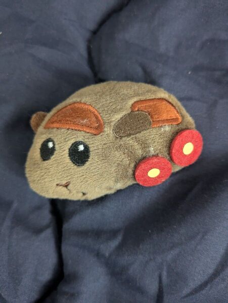 【未使用】PUI PUI モルカー ふかふかやわらかモルカーバッジ テディ