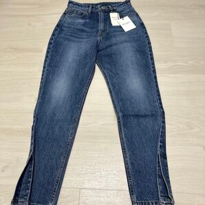【新品未使用タグ付き】ハーリップトゥ デニム 日本製