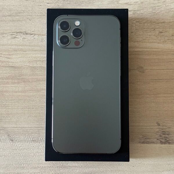 【中古品】Apple iPhone12Pro 256GB SIMフリー グラファイト MGM93J