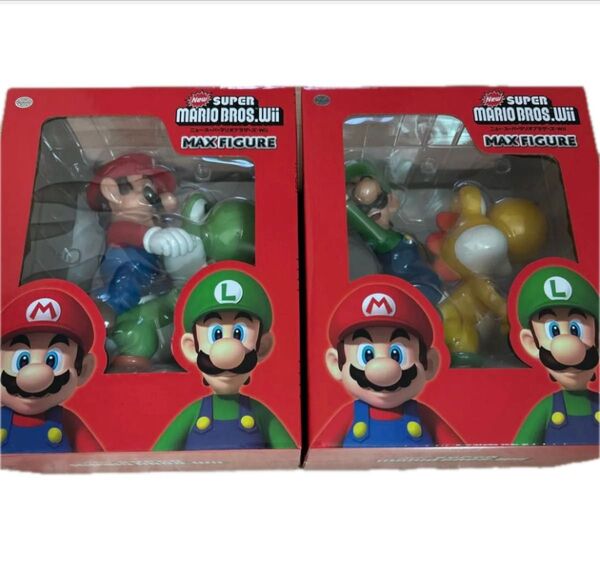新品未開封 スーパーマリオブラザーズ マックスフィギュア 2個セット