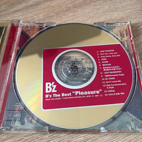 B'z The Best "Pleasure" CD