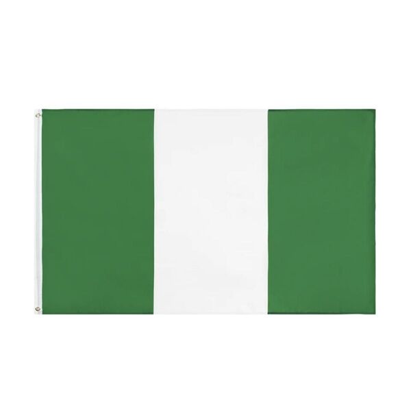 ナイジェリア 国旗 フラッグ 応援 送料無料 150cm x 90cm 人気 大サイズ サッカー インテリア flag