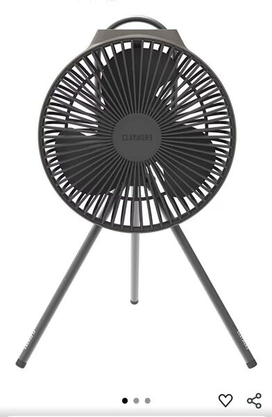 CLAYMORE クレイモア 扇風機 fan V600+ ダークグレー
