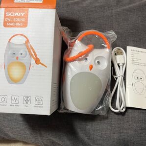 SOAIY ベビー 新生児 睡眠導入マシン フクロウ