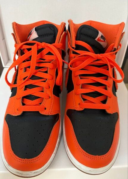Nike ハイカットスニーカー オレンジ/ブラック NIKE ナイキ