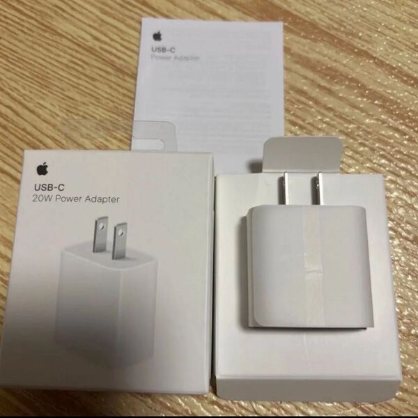 1個 新品未使用 箱付き アップル 純正 Apple USB-C 電源 A2305 20W PD ACアダプタ 充電器