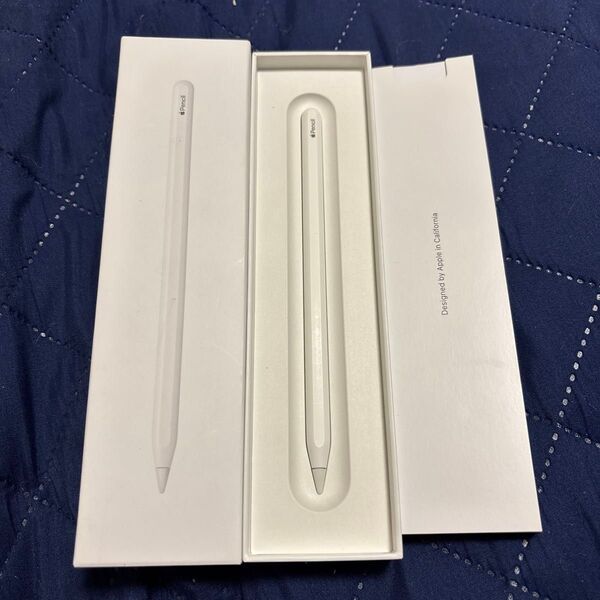 美品 Apple Pencil MU8F2J/A アップルペンシル 第2世代 アップルペンシル ホワイト