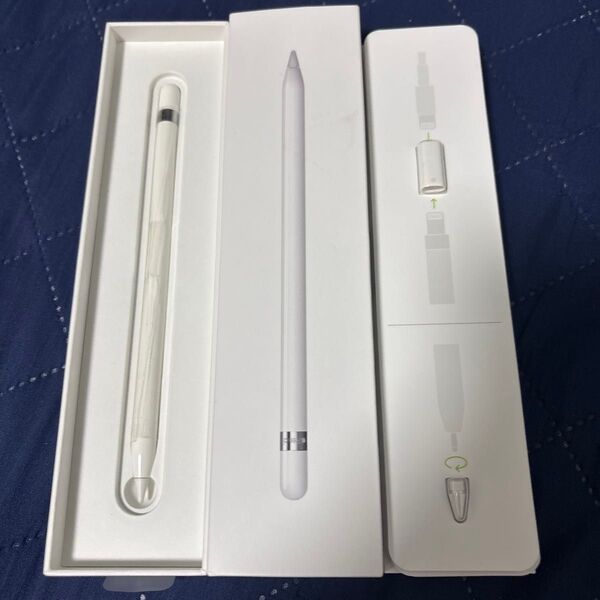 美品 Apple Pencil(第1世代) A1603 MK0C2J/A アップルペンシル ホワイト 箱付き