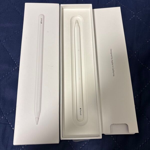 美品 Apple Pencil MU8F2J/A アップルペンシル 第2世代 アップルペンシル ホワイト