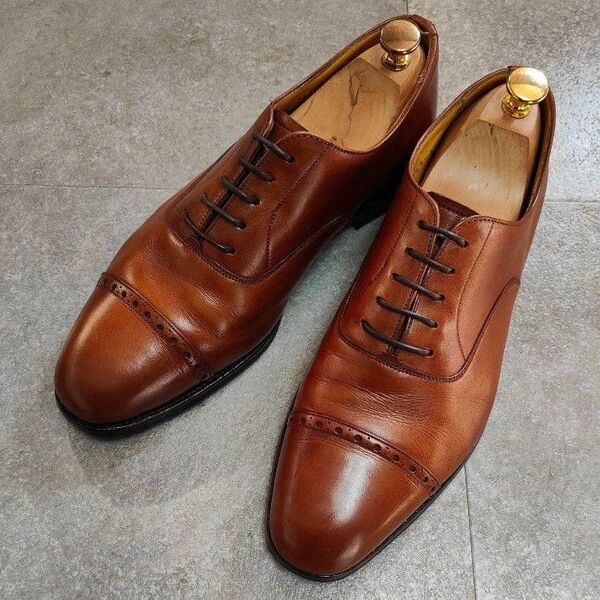 【GRENSON】グレンソン footmaster ブローグストレートチップ