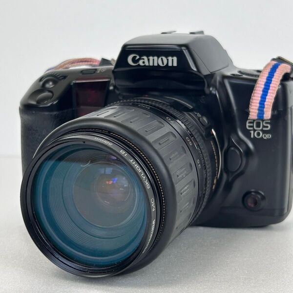 ジャンク Canon キャノン EOS-10 QD フィルム カメラ 一眼レフ ストラップ ボディ レンズ