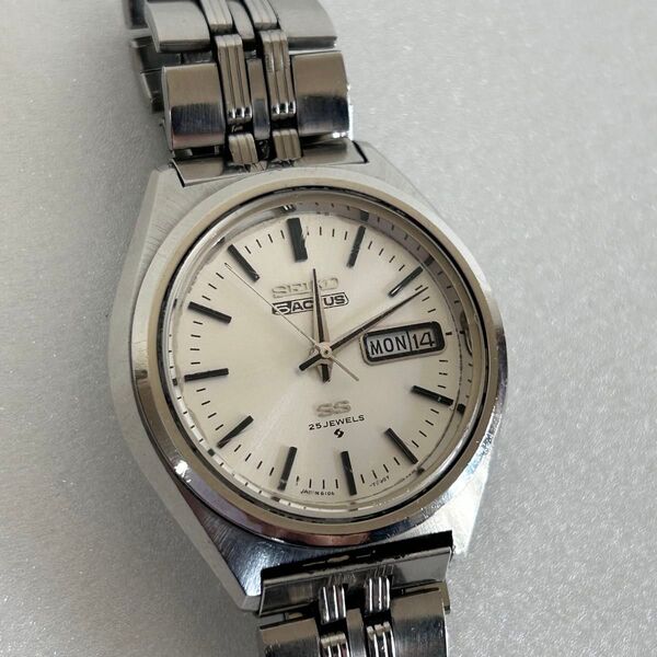 ジャンク SEIKO セイコー 5 ACTUS 自動巻き、オートマチックビンテージ リスト ウォッチ アクセ アクセサリー