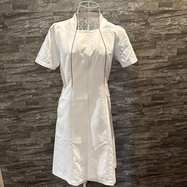 メナード 制服 サロンユニフォーム ワンピース 白 SS 最終値下げ!