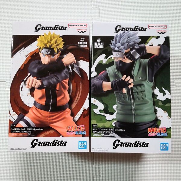 NARUTO ナルト 疾風伝 grandista うずまきナルト はたけカカシ