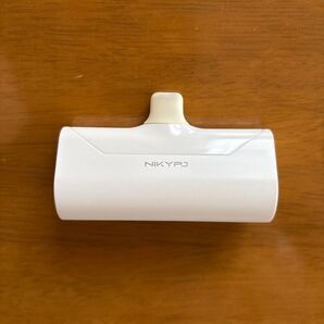 NIKYPJモバイルバッテリー iPhone Lightning