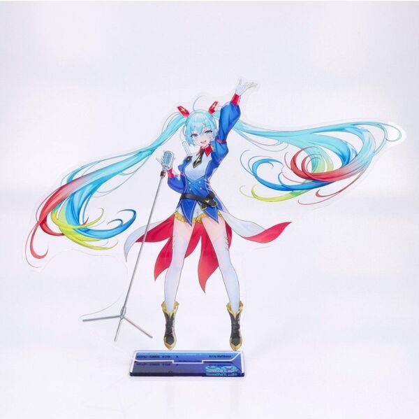 『ガンダム×初音ミク』記念コラボ ビッグアクリルスタンド
