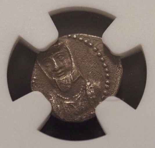 古代キリキア(?) オボル銀貨 NGC鑑定済み