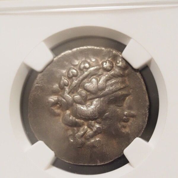 古代トラキア タソス島 テトラドラクマ銀貨 NGC鑑定済み アンティーク 古代コイン