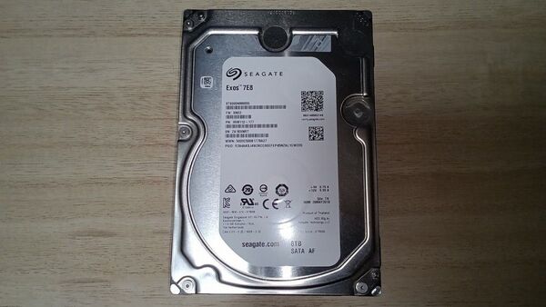 ジャンク◆8TB/SATA/7200rpm◆ST8000NM0055◆SEAGATE◆中古