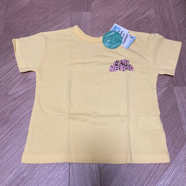 110 トップス Tシャツ 半袖 前後2way リトルウィークエンド