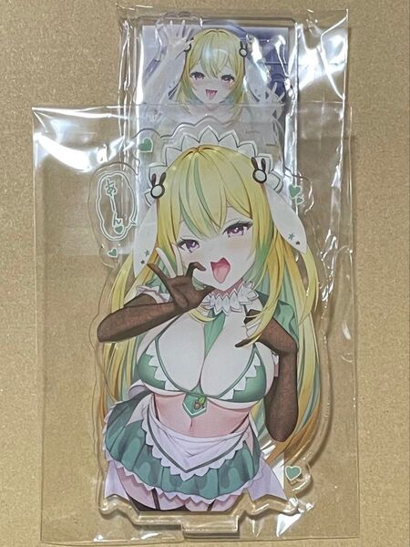 FANZAキャッチ限定 Vtuber めいどるーちぇ 翠兎みおん アクリルスタンド アクリルジオラマ 2点セット