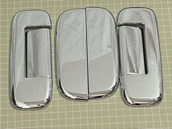 エブリイ DA17V DA17W メッキ ドア ハンドルカバー ガーニッシュ ドアノブ プロテクター エブリィ ワゴン バン 鏡面