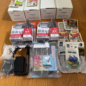 メダカ フィルター セット販売 :GEX スリムフィルター SSN、 テトラ メダカ元気 フィルター その他写真のおまけ