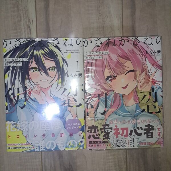 かさねがさねの初恋ですが 1~2巻セット
