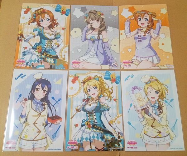 ラブライブ トレーディング ブロマイド 南ことり 高坂穂乃果 絢瀬絵里 園田海未 おまけ付き