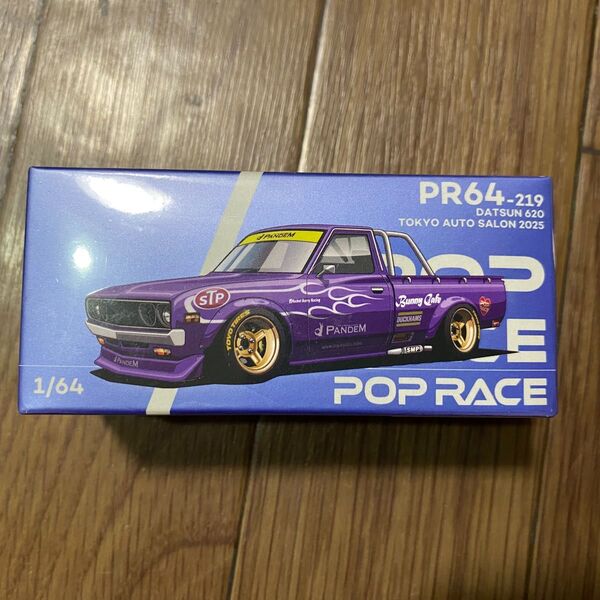 東京オートサロン2025限定 POP RACE 1/64 ダットサン620