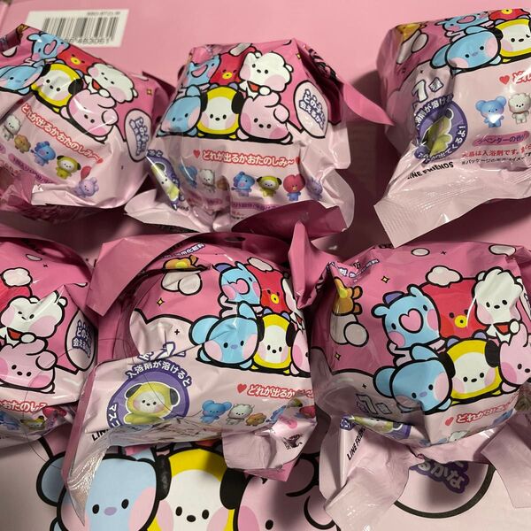 ソロモン商事 BT21 minini マスコットバスボール ラベンダーの香り mascot bathball 入浴剤